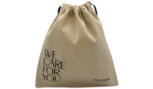 AROSHA Tasche aus Stoff «WE CARE FOR YOU»