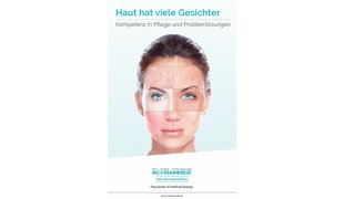 DR. MED. SCHRAMMEK derma.cosmetics. Poster DIN A2