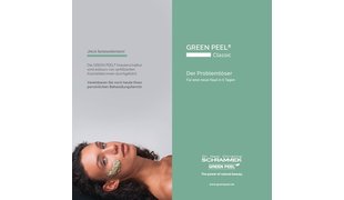 DR. MED. SCHRAMMEK Green Peel® Endkundenflyer