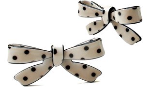 MOLIABAL Ebony & Ivory Haarclip Nr. 773 1 Paar