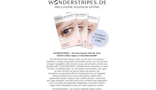 WONDERSTRIPES Beauty Tapes Endkundenflyer de