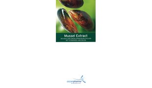 OCEAN PHARMA® Endkundenprospekt Mussel Extract DIN A6/5