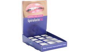 SPIRULARIN® HS Cream Thekendisplay aus Karton leer für 12 Tuben