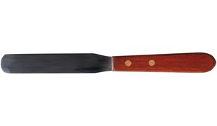 KELLER Spatule à cire en métal, avec manche en bois