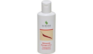 SCHUPP Lotion de massage chauffante
